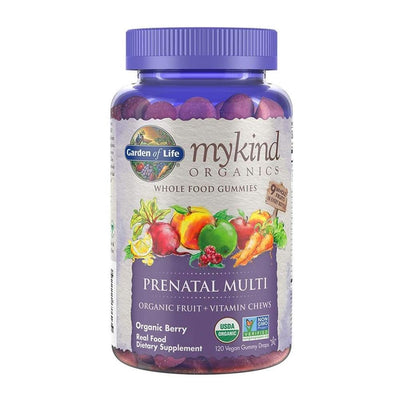 Garden of Life_Mykind Organics プレネイタルマルチグミ オーガニックベリー、120グミ