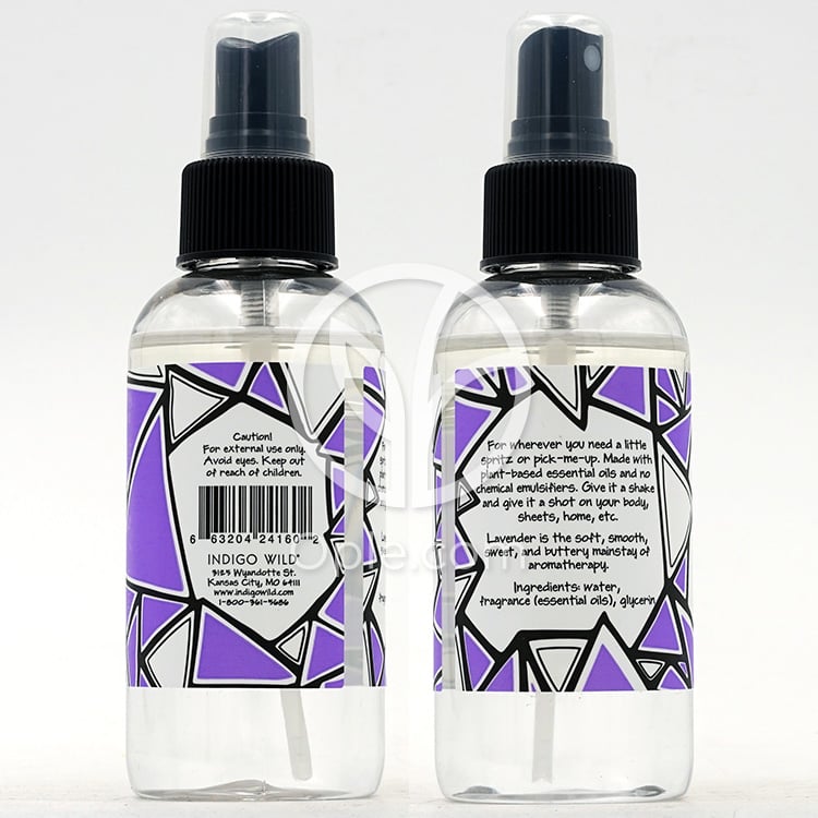 인디고와일드_줌 미스트 아로마테라피 룸&바디 미스트 라벤더, 118ml — 후면