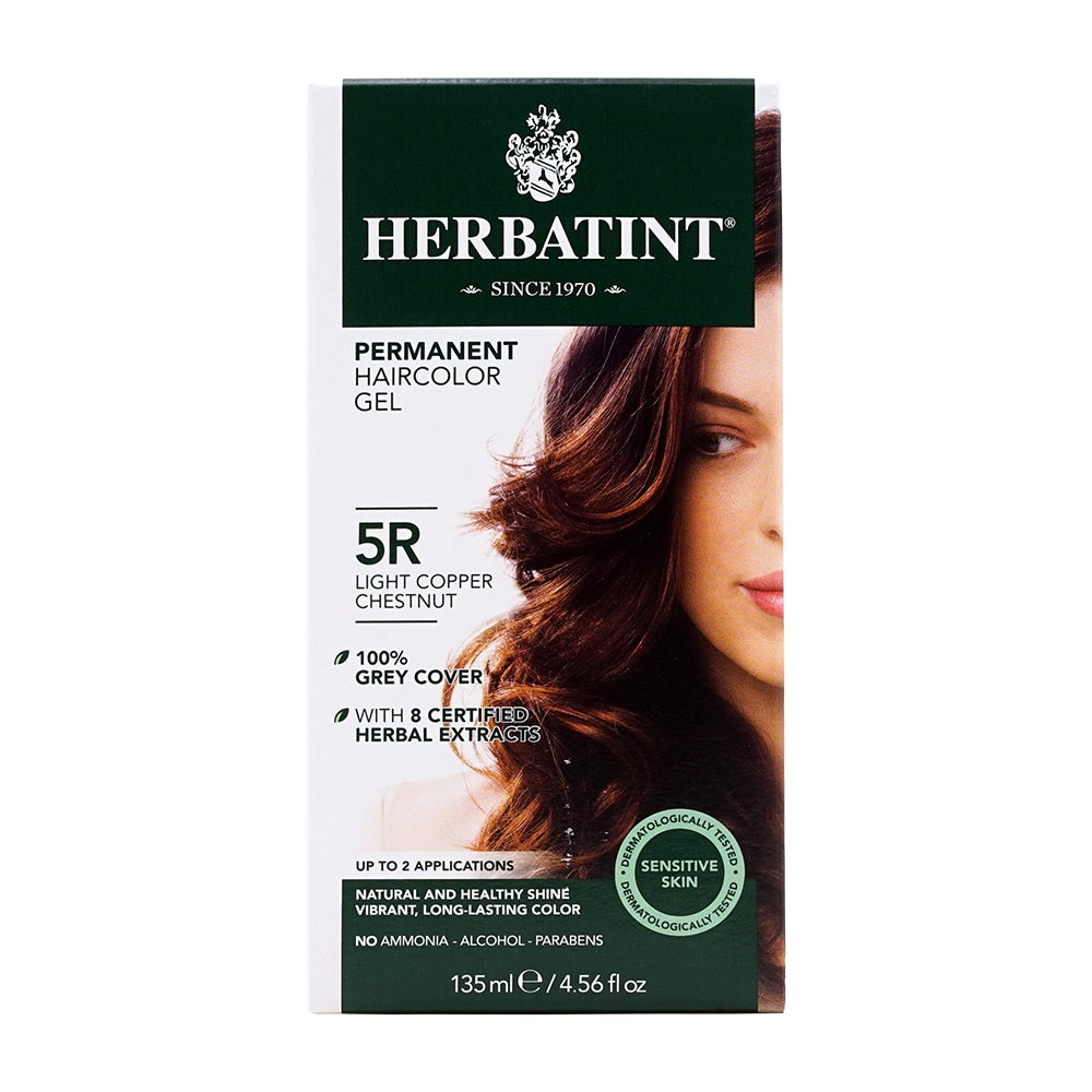 ハバティント_パーマネント ヘアカラー ジェル 5R ライトクーパーチェストナット、135ml