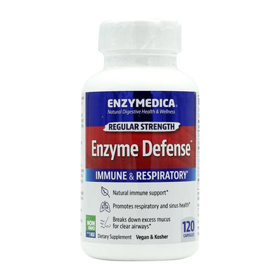 Enzymedica_エンザイム ディフェンス レギュラー ストレングス、120カプセル