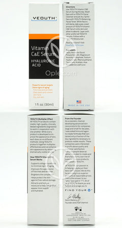 ユース ビタミンC&Eセラム、30ml