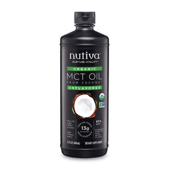 누티바_오가닉 MCT 오일 코코넛 추출, 무향 946ml