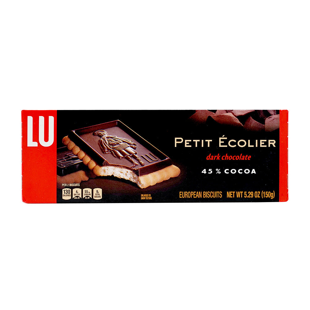 LU, プチエクレー, ダークチョコレート ヨーロピアンビスケット, カカオ45％, 2個パック 149g