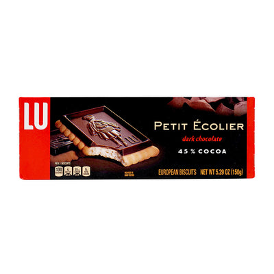 LU, プチエクレー, ダークチョコレート ヨーロピアンビスケット, カカオ45％, 2個パック 149g