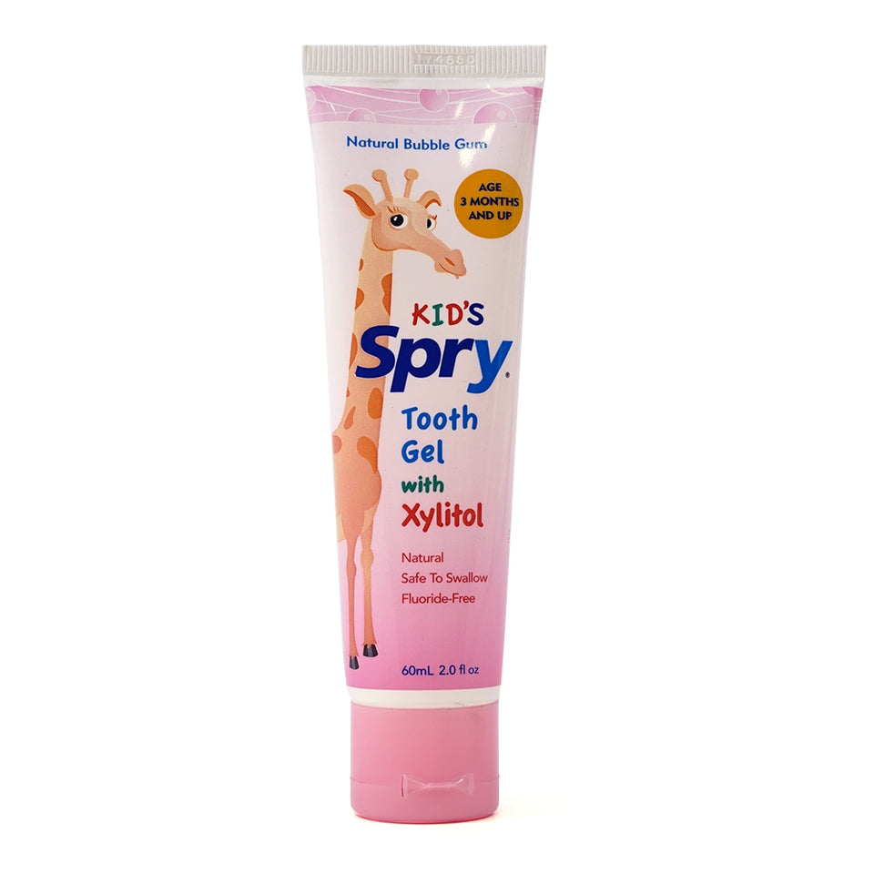 ザイラー_ザイラーキッズ歯磨き粉 スプライト歯磨きジェル キシリトールバブルガム、60ml