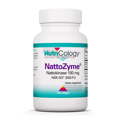 Nutricology ナットザイム ナットウキナーゼ 100mg、180ソフトジェル
