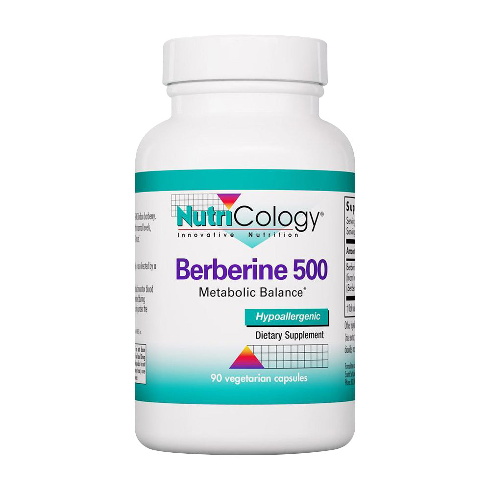 Nutricology_ベルベリン500、90植物性カプセル