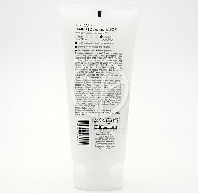 ジョバンニ_ニュートラフィックス ヘアー リコンストラクター、200ml — 후면