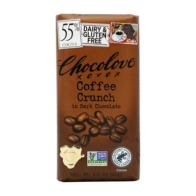 チョコラブ_コーヒー クランチ ダークチョコレート, 90g