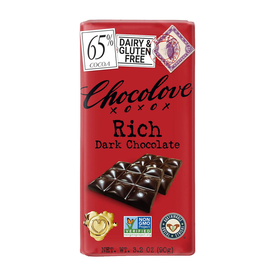 チョコラブ_リッチダークチョコレート、90g