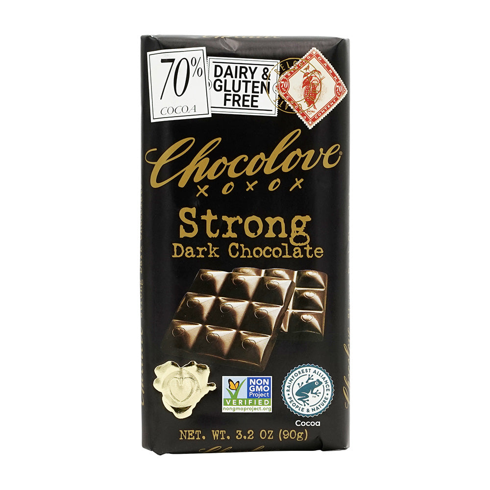 チョコラブ_ストロングダークチョコレート、90g