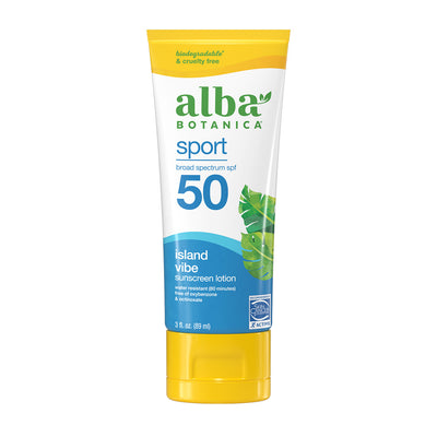 アルバボタニカ_スポーツアイランドバイブサンスクリーンローションスペクトラムSPF 50、89ml