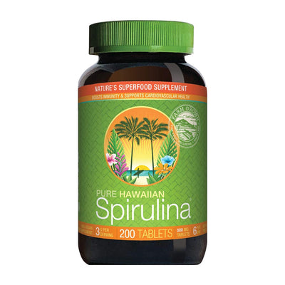 ニュートレックスハワイ_ピュア ハワイアンスピルリナ 500mg、200錠