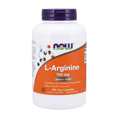 나우푸드_L-Arginine 700 mg 180 Veg Capsules