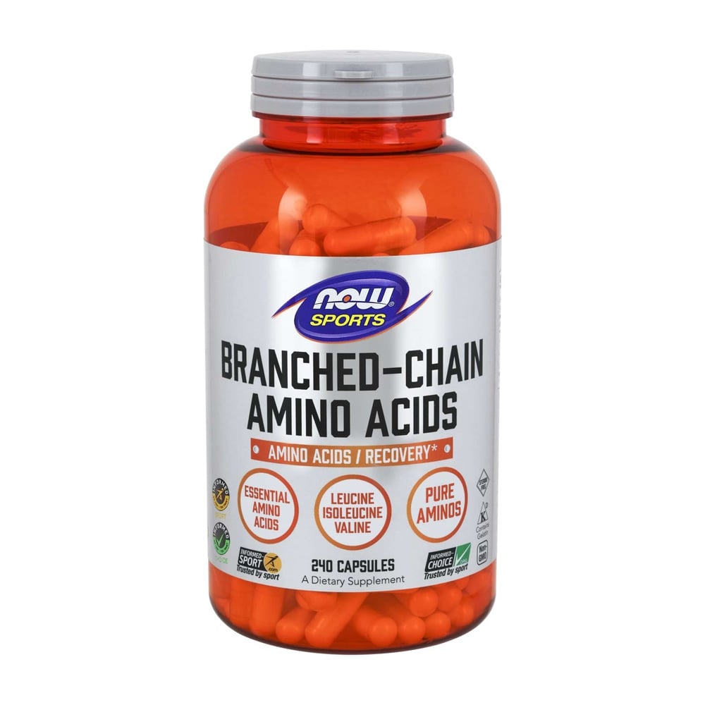 ナウフーズ_スポーツ BCAA (分岐鎖アミノ酸)、240植物性カプセル