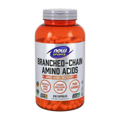 나우푸드_스포츠 BCAA (브랜치드 체인 아미노산), 240 베지캡슐