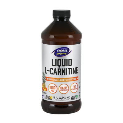 나우푸드_Sports, Liquid L-Carnitine 1,000 mg, Tropical Punch  16 fl oz
