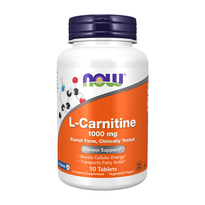 나우푸드_L-Carnitine 1000 mg, 50 Tablets