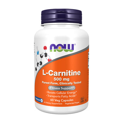 나우푸드_L-Carnitine 500 mg, 60 Veg Capsules