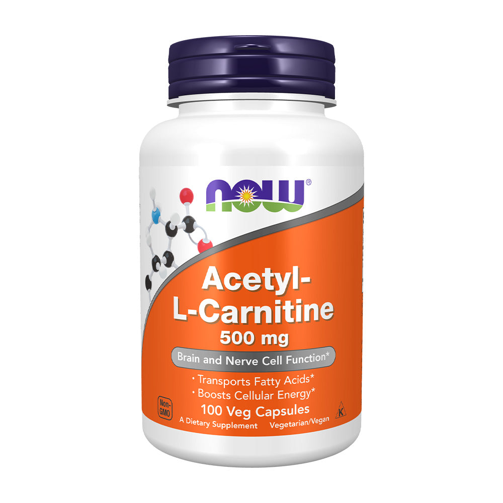 ナウフーズ_アセチル-L-カルニチン500mg、100植物性カプセル