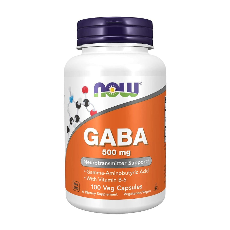 나우푸드_가바 500mg, 100 베지캡슐