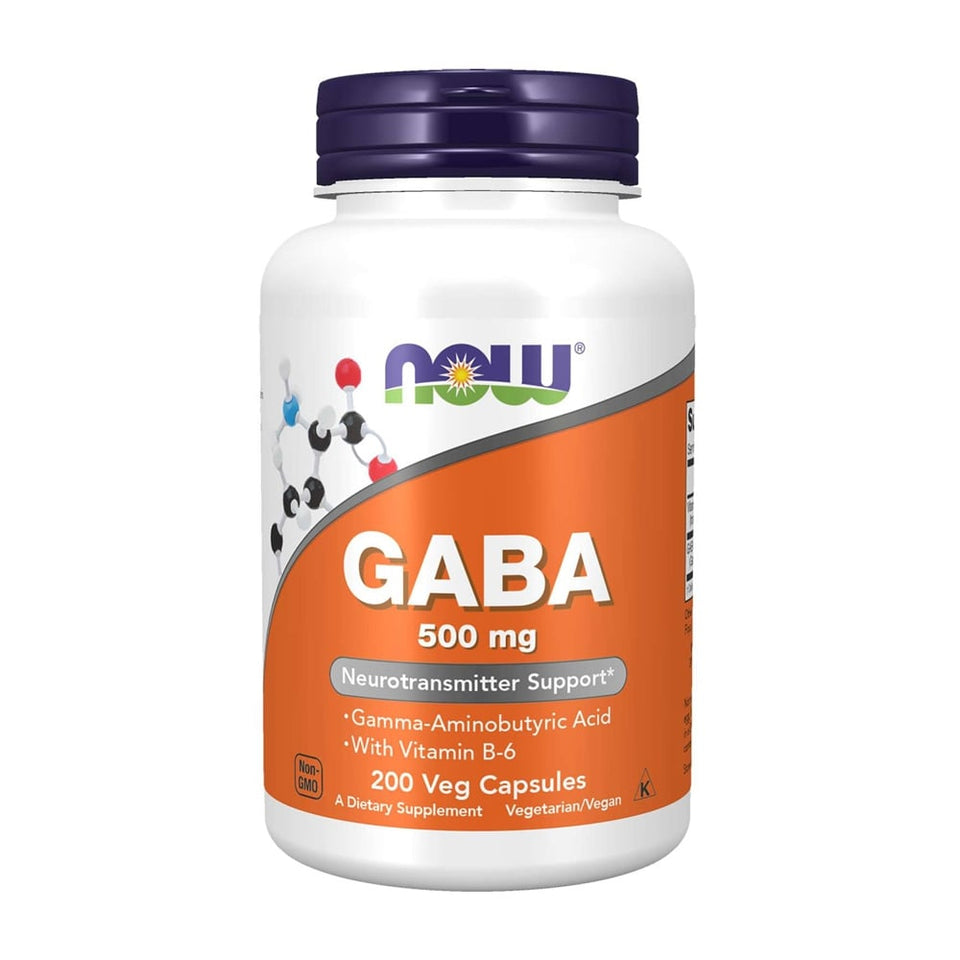나우푸드_가바 500mg, 200 베지캡슐