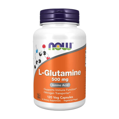 ナウフーズ_L-グルタミン 500mg、120植物性カプセル