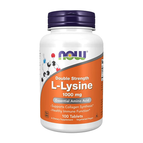 나우푸드_더블 스트렝스 L-라이신 1000mg, 100타블렛