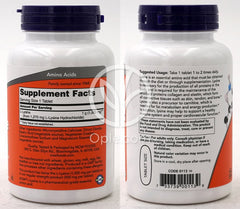 Now Foods_ダブルストレングス L-リジン 1000mg、100錠