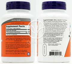 ナウフーズ_L-フェニルアラニン 500mg、120ベジカプセル