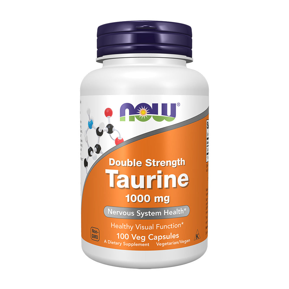 Now Foods_高含有タウリン 1000mg、100植物性カプセル