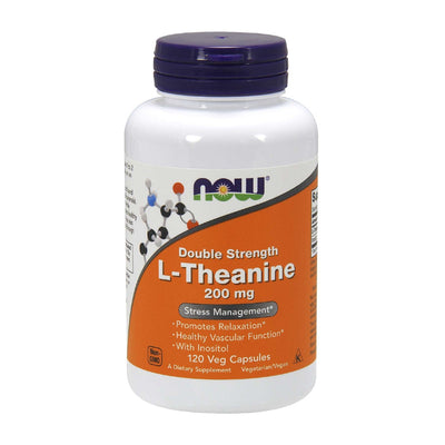ナウフーズ_ダブルストレングス L-テアニン 200mg、120ベジカプセル