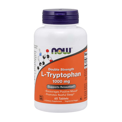 나우푸드_더블 스트렝스 L-트립토판 1000mg, 60타블렛