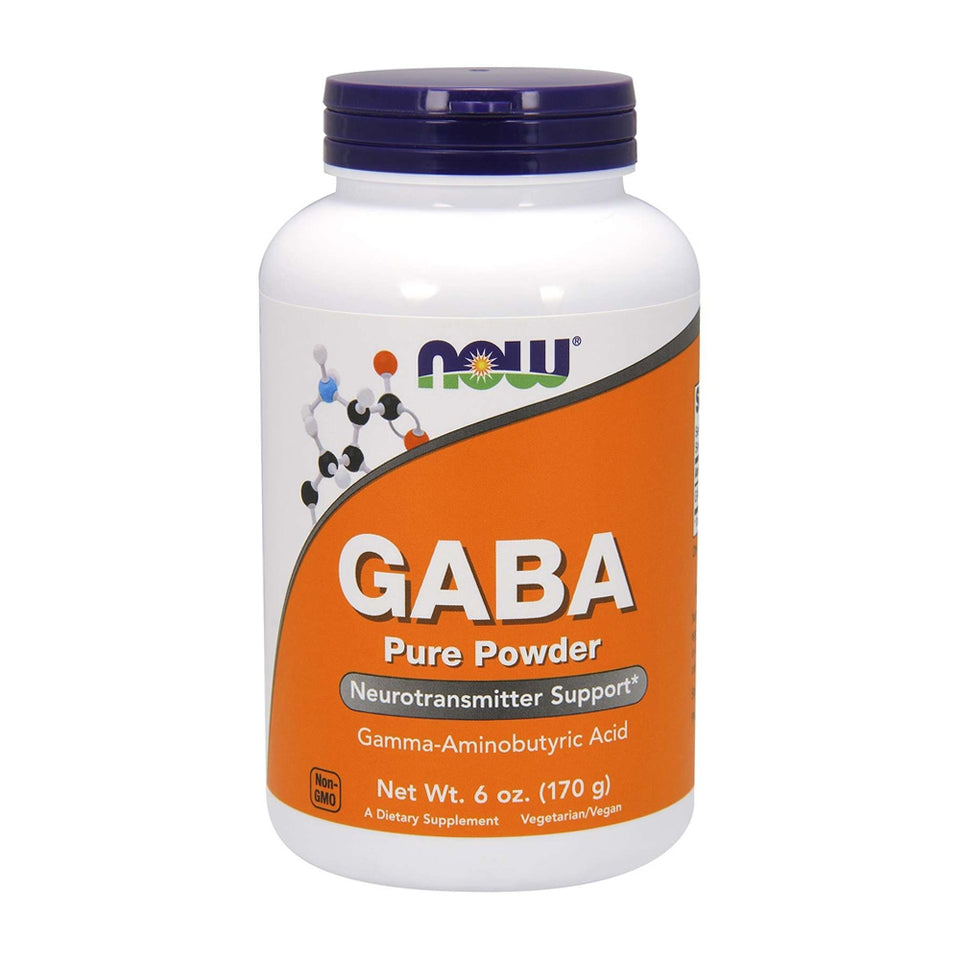 나우푸드_GABA, Pure Powder  6 oz