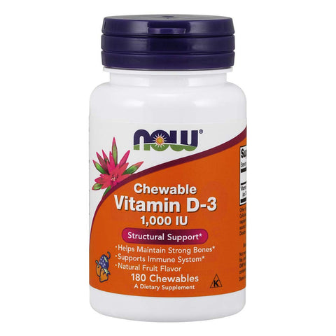 나우푸드_Chewable Vitamin D-3 1,000 IU 180 Chewables