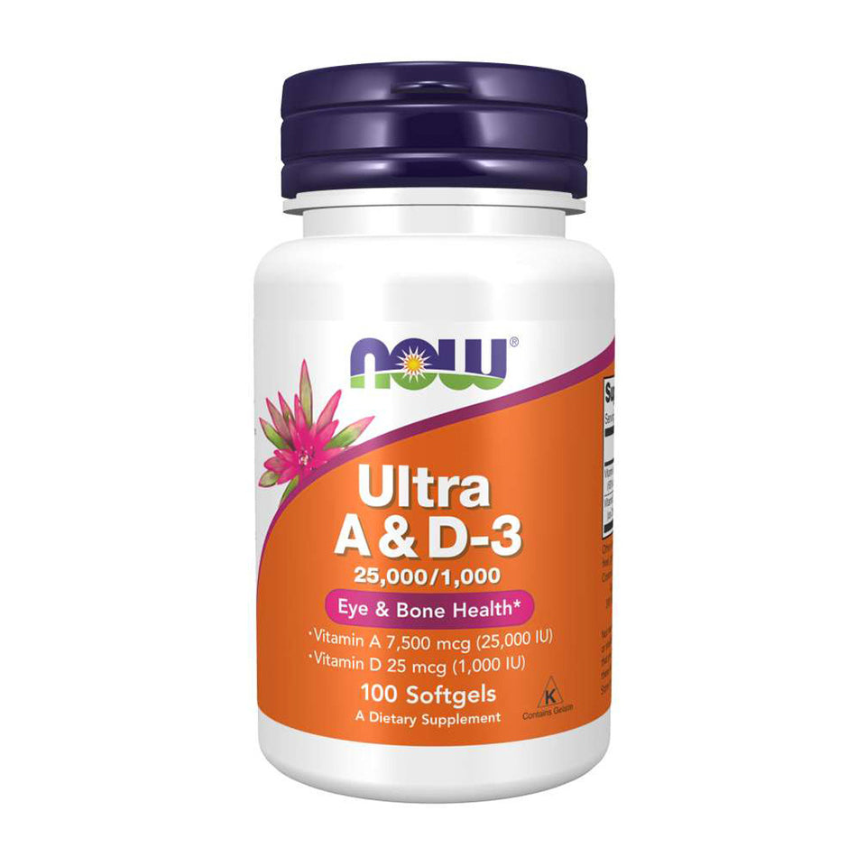 나우푸드_Ultra A & D-3 25,000 / 1,000 IU,  100 Softgels