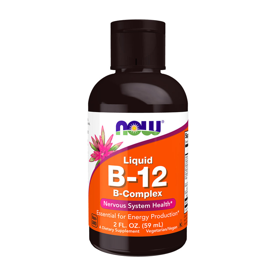 나우푸드_Liquid B-12 B-Complex,  2 fl oz