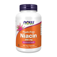 나우푸드_Flush-Free Niacin 250 mg 180 Veg Capsules