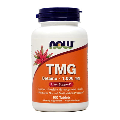 ナウフーズ_TMG ベタイン 1000mg、100タブレット