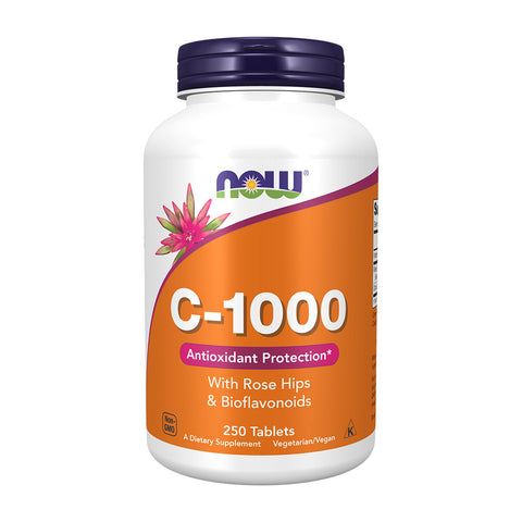 나우푸드_C-1000 위드 로즈힙 앤 바이오플라보노이드, 250타블렛