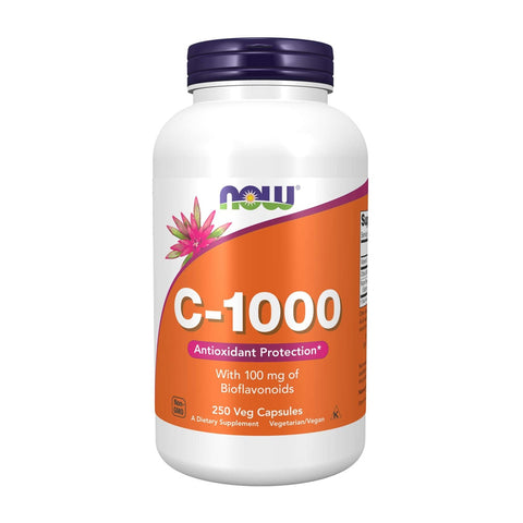 나우푸드_비타민 C-1000 위드 바이오플라보노이드 100mg, 250 베지캡슐
