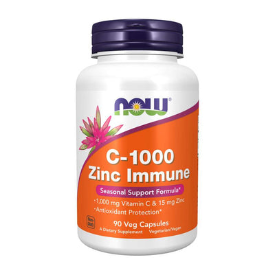 나우푸드_C-1000 Zinc Immune  90 Veg Capsules