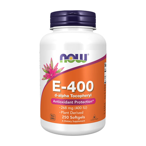 나우푸드_비타민 E-400 D-알파 토코페릴 400IU, 250 소프트젤