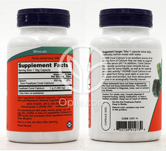 ナウフーズ_コーラルカルシウム 1000 mg 100植物性カプセル