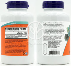나우푸드_마그네슘 캡스 400mg, 180 베지캡슐