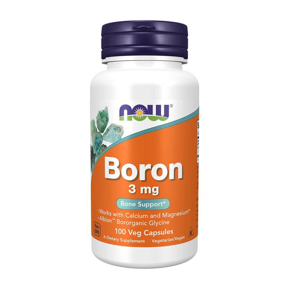나우푸드_Boron 3 mg, 100 Veg Capsules