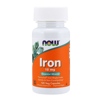 ナウフーズ_鉄分 18mg、120植物性カプセル