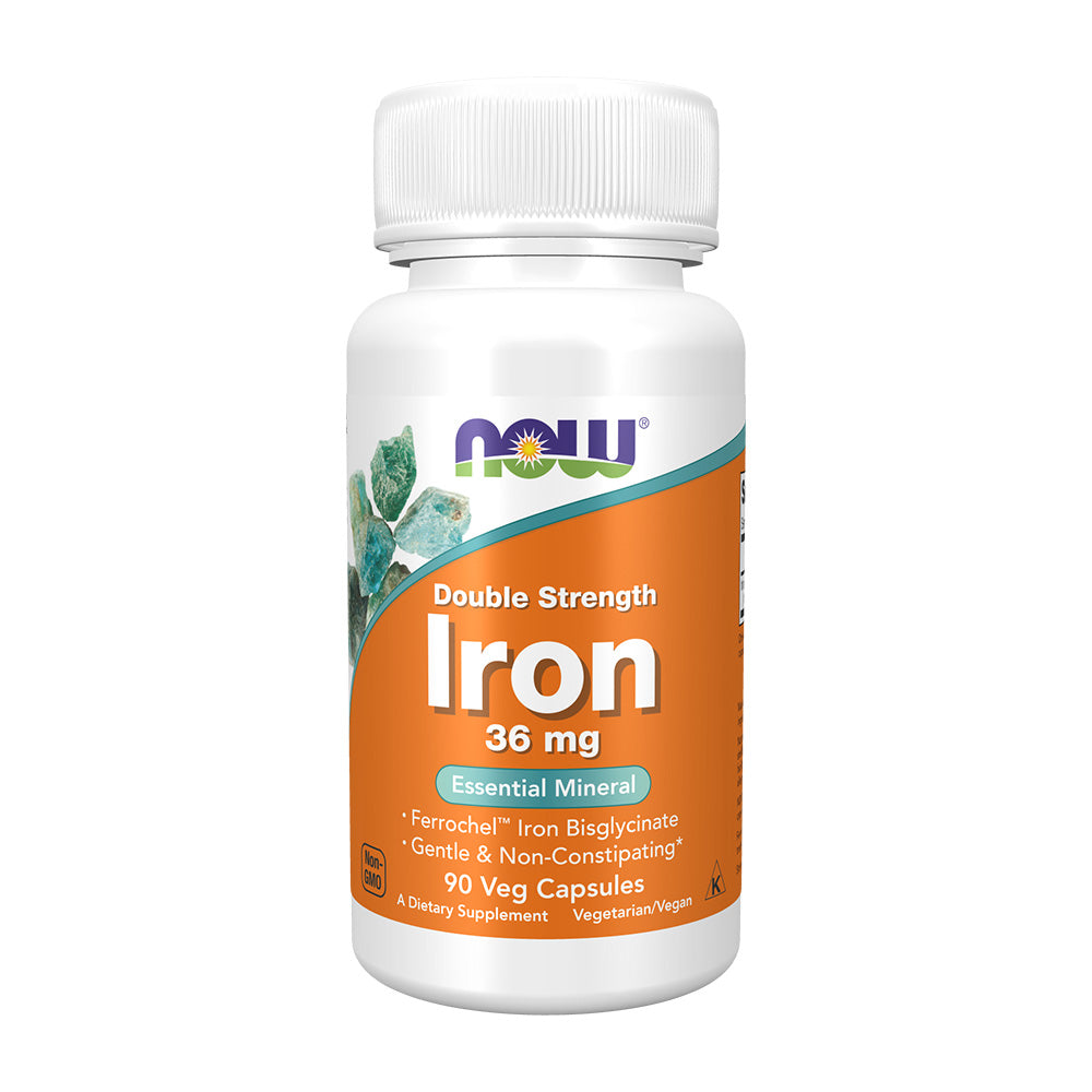 Now Foods_ダブルストレングスアイアン 36mg、90植物性カプセル