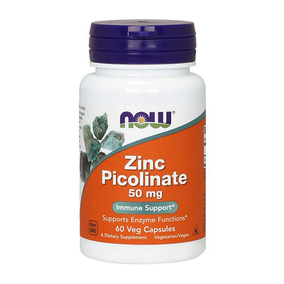 나우푸드_Zinc Picolinate 50 mg 60 Veg Capsules
