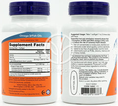 NOW Foods_Tri-3D オメガフィッシュオイル トリグリセリド型 + ビタミンD-3、90ソフトジェル
